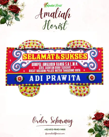 Papan Bunga Ucapan Selamat Ketahun